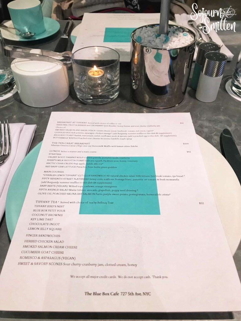 Breakfast at Tiffany's: My dining experience at The Blue Box Cafe inside  Tiffany & Co. NYC #foodvlog 